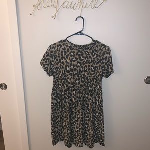 Cheetah Print Dress